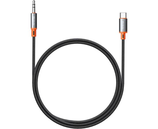 Cable Mcdodo CA-0820 USB-C to 3.5mm AUX mini jack, 1.2m (black)