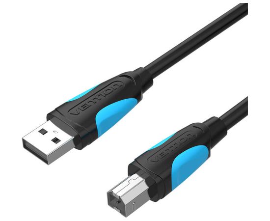 USB 2.0 A male to USB-B male printer cable Vention VAS-A16-B300 3m Black PVC