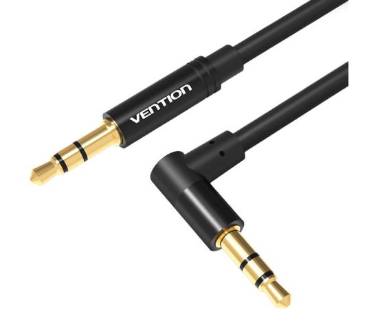 3.5mm Male to 90° Male Audio Cable 1m Vention BAKBF-T Black