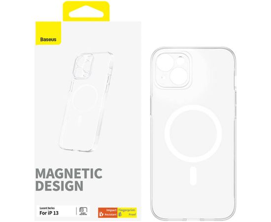 Magnetic Phone Case for iP 13 Baseus OS-Lucent Series (Clear)