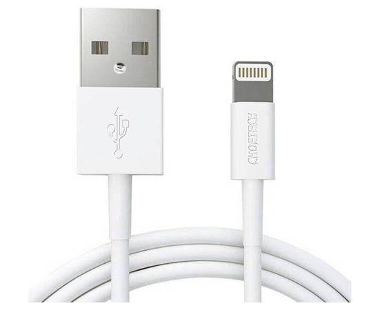 USB to Lightning cable Choetech IP0026, MFi,1.2m (white)