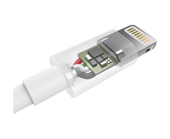 USB to Lightning cable Choetech IP0026, MFi,1.2m (white)