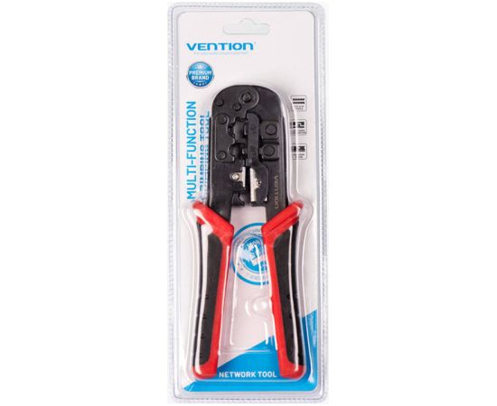Multifunctional Crimping Tool with Ratchet Vention KEAB0 Black