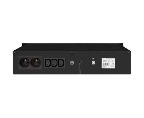 UPS Ever Zasilacz awaryjny Ever ECO Pro 1200VA AVR 3xIEC 2xPL Sin USB rack - W/EAVRRM-001K20/00