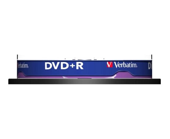Verbatim DVD+R Matt Silver 4,7GB 16x 10шт