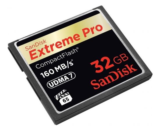Sandisk Compact Flash CF 32GB ExtremePro 160MB/s