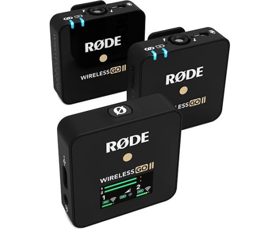 Rode Wireless GO II bezvadu mikrofonu sistēma