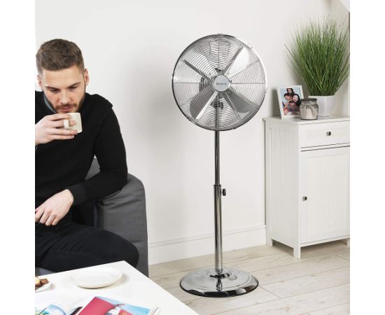Grīdas ventilators Beldray EH3263VDE chrome pedestal fan Ventilatori