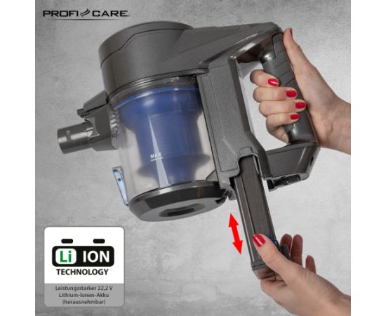 Cordless vacuum cleaner ProfiCare PCBS3036A