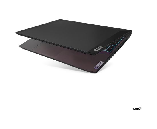 Lenovo IdeaPad Gaming 3 Laptop 39.6 cm (15.6") Full HD AMD Ryzen™ 5 5500H 16 GB DDR4-SDRAM 512 GB SSD NVIDIA GeForce RTX 2050 Wi-Fi 5 (802.11ac) Windows 11 Home Black