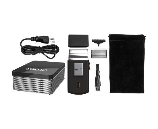 Wahl 3615-1016 men's shaver Foil shaver Trimmer Black, Silver Ceļojumu skuveklis