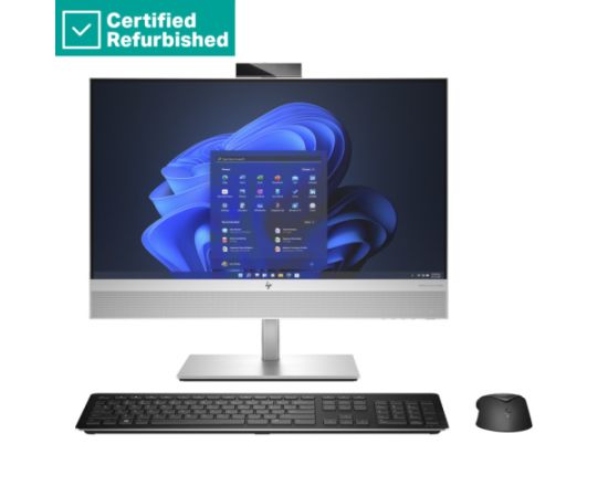 RENEW SILVER HP Elite 840 G9 AIO All-in-One - i7-12700, 8GB, 512GB SSD, 23.8 FHD Non-Touch AG, Height Adjustable, Win 11 Pro Downgrade, 1 years / 90K67E8R#ABV