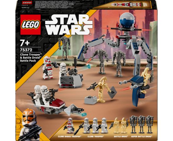 LEGO Star Wars Clone Trooper™ un Battle Droid™ kaujas paka (75372)