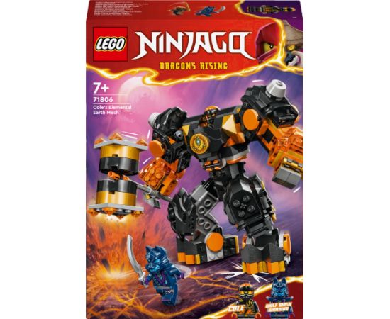 LEGO NInjago Mech żywiołu ziemi Cole’a (71806)