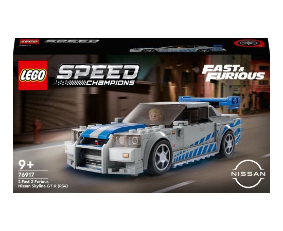 LEGO Speed Champions Nissan Skyline GT-R (R34) z filmu „Za szybcy, za wściekli” (76917)