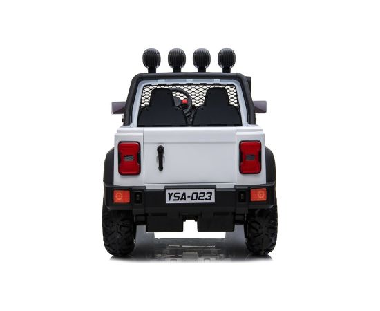 Lean Cars YSA023 bērnu elektriskā automašīna, balta 24V
