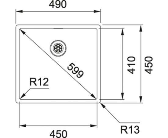 Franke Box BXX 110-45/ BXX 210-45 Pabūvējamā Virtuves Izlietne Nerūsējošais tērauds