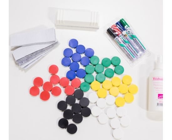 TK-Team starter pack (cleaning solution, markers, eraser, eraser 10 replacement surfaces)