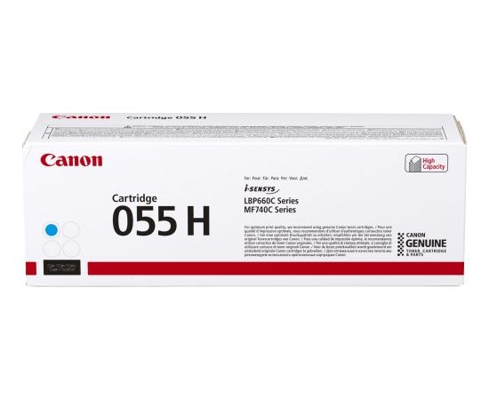 Картридж Canon 055H голубой (3019C004)