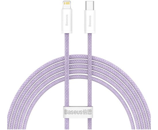 USB-C cable for Lightning Baseus Dynamic Series, 20W, 2m (purple)