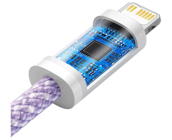 USB-C cable for Lightning Baseus Dynamic Series, 20W, 2m (purple)