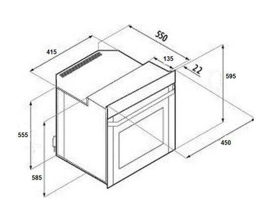 Built in oven Starkke STM45WH