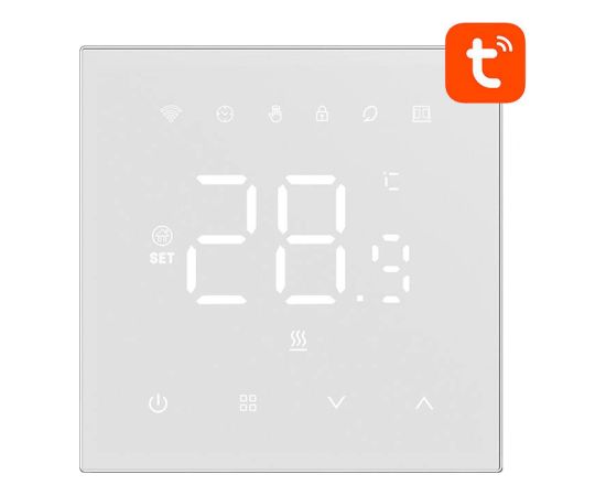 Smart thermostat Avatto WT410-BH-3A-W Gas Boiler 3A WiFi