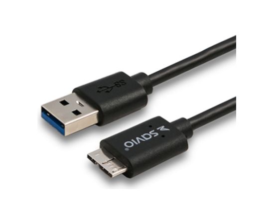 Savio USB 3.0 - USB Micro 3.0B kabelis