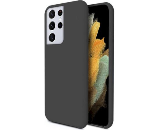 Fusion elegance fibre izturīgs silikona aizsargapvalks Samsung S926B Galaxy S24 Plus melns Neoriģinālie Maciņi