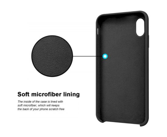 Fusion elegance fibre izturīgs silikona aizsargapvalks Samsung S926B Galaxy S24 Plus melns Neoriģinālie Maciņi