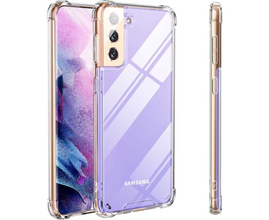 Fusion anti shock 1.5 mm silikona aizsargapvalks Samsung S928B Galaxy S24 Ultra caurspīdīgs