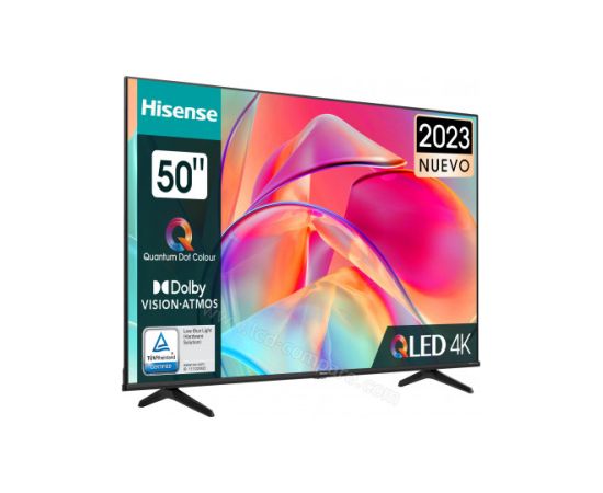 Hisense 50E77KQ, LED TV - 50 -  black, UltraHD/4K, triple tuner, HDR10, WLAN, LAN, Bluetooth