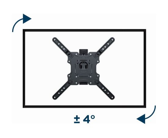 Gembird WM-55ST-01 Premium full-motion TV wall mount , 32”-55” (32 kg)