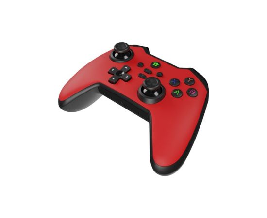 NATEC GAMEPAD GENESIS GAMEPAD MANGAN 400 (PC/SWITCH/MOBILE; WIRELESS, RED) NJG-2102