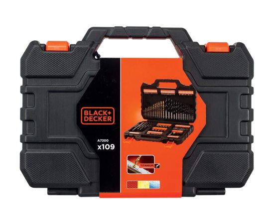 Zestaw wierteł 109 szt. BLACK&DECKER BDA7200-XJ