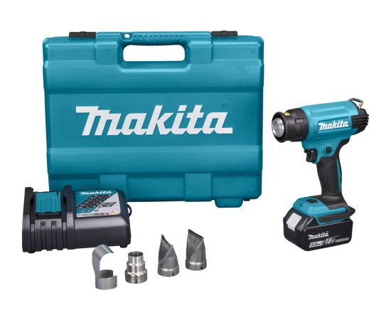 Tehniskais fēns Makita DHG181RT; 18 V; 1x5,0 Ah akum.