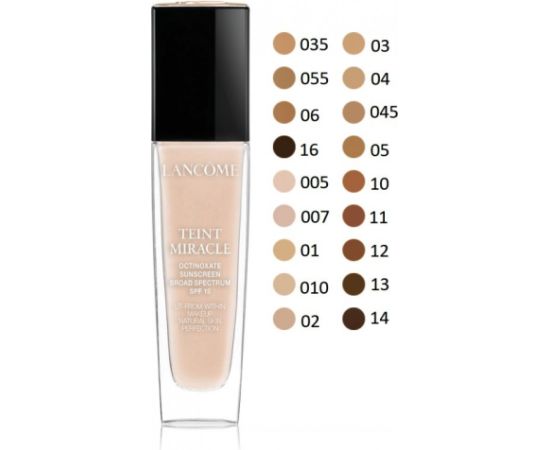 Lancome Teint Miracle mitrinošs grima pamats SPF15 30ml Уход за лицом