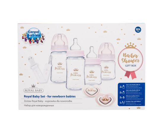 Canpol Royal Baby / Set 240ml Little Princess