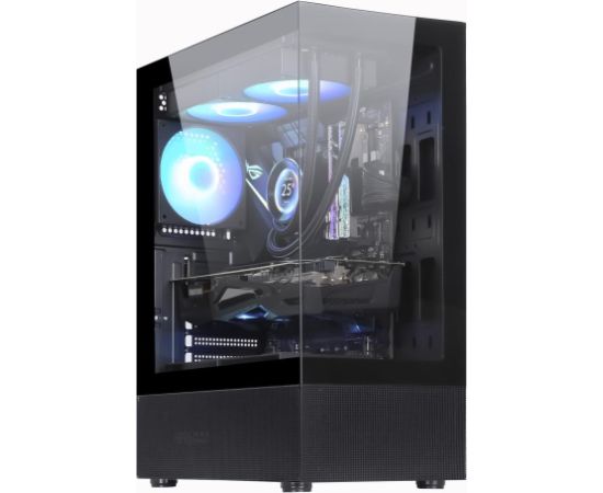 Case GOLDEN TIGER Raider DK-6 MidiTower Case product features Transparent panel Not included ATX Colour Black RAIDERDK6