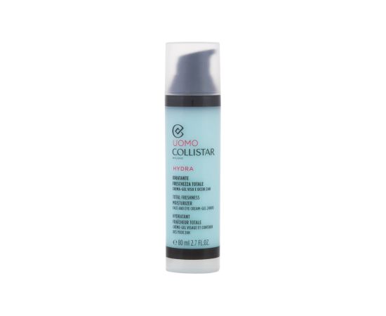 Collistar Uomo / Total Freshness Moisturizer 80ml Face and Eye Cream-Gel