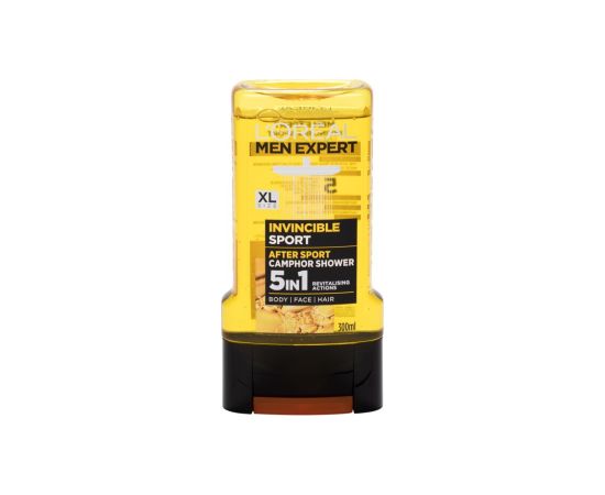 L'oreal Men Expert / Invincible Sport 300ml 5 in 1 Dušas želejas ķermenim