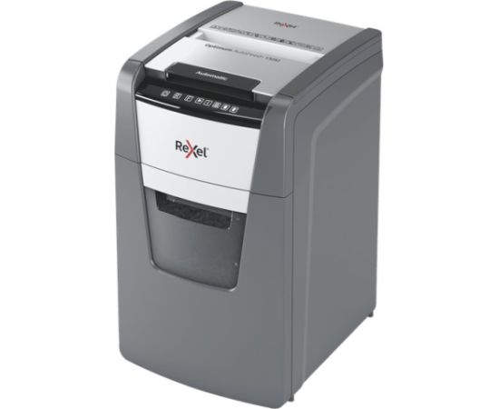 Rexel AutoFeed+ 130M paper shredder Micro-cut shredding 55 dB Black, Grey