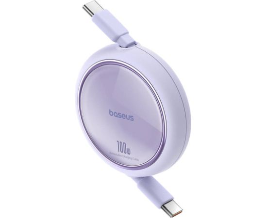 Cable USB-C to USB-C Baseus Free2Draw, PD, 100W, 1m (purple)