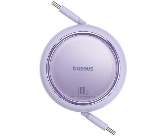 Cable USB-C to USB-C Baseus Free2Draw, PD, 100W, 1m (purple)
