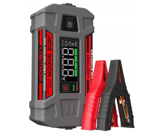 Powerbank / Jump starter Lokithor J402 - 3000A 12V 88,8Wh Akumulatoru lādētāji, starteri