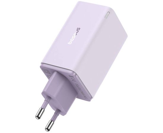 Baseus GAN6 Pro Fast Charger, 2xUSB-C + 2xUSB, 65W (purple)