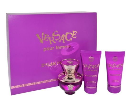 Versace VERSACE SET (DYLAN PURPLE (W) EDP/S 50ML + PERFUMED BATH&SHOWER GEL 50ML + PERFUMED BODY LOTION 50ML)