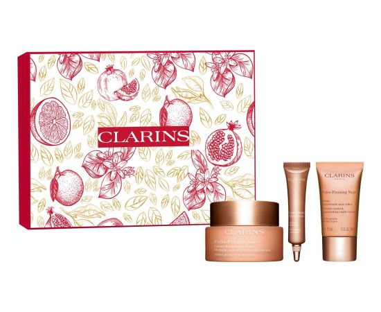 Clarins CLARINS SET (EXTRA FIRMING DAY CREAM 50ML + EXTRA FIRMING SERUM 10ML + EXTRA FIRMING NIGHT CREAM 15ML)