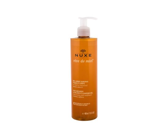 Nuxe Reve de Miel / Face And Body Ultra-Rich Cleansing Gel 400ml