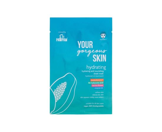 Dr. Pawpaw Your Gorgeous Skin / Hydrating Sheet Mask 25ml